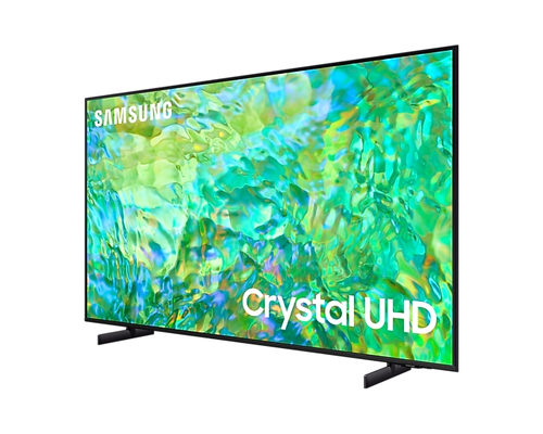 Телевизор, Samsung 50" 50CU8072 4K UHD LED TV, SMART, 3xHDMI, 2xUSB, Wi-Fi 5, Bluetooth 5.2, Frameless, Black - image 1