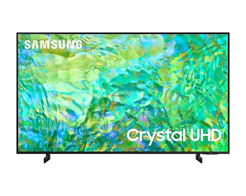 Телевизор, Samsung 50" 50CU8072 4K UHD LED TV, SMART, 3xHDMI, 2xUSB, Wi-Fi 5, Bluetooth 5.2, Frameless, Black