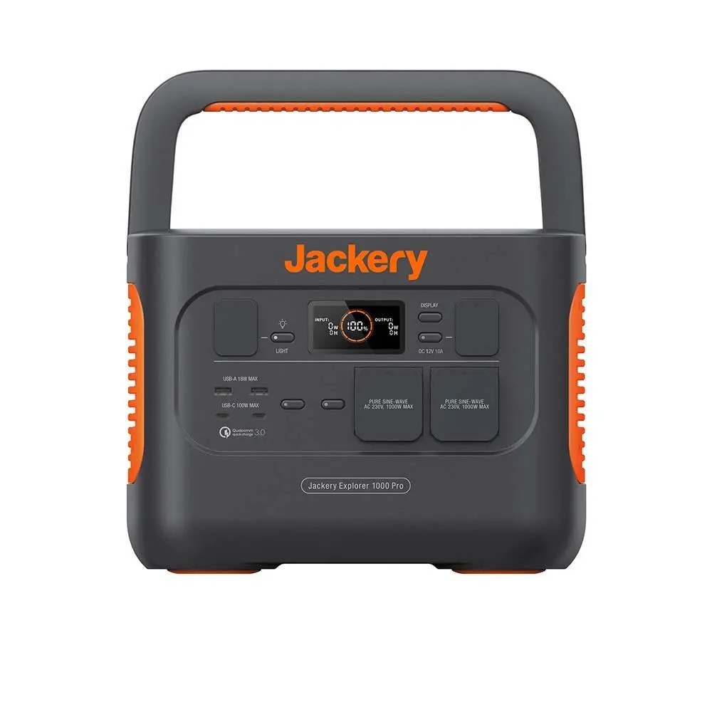 Stație de încărcare Jackery 1000 Pro, 230V 1000W, Portabilă
