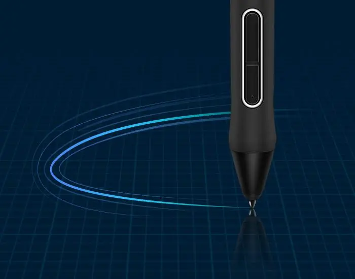 Графичен таблет HUION Inspiroy Keydial KD200, USB-C, Bluetooth, Metal Grey - image 9