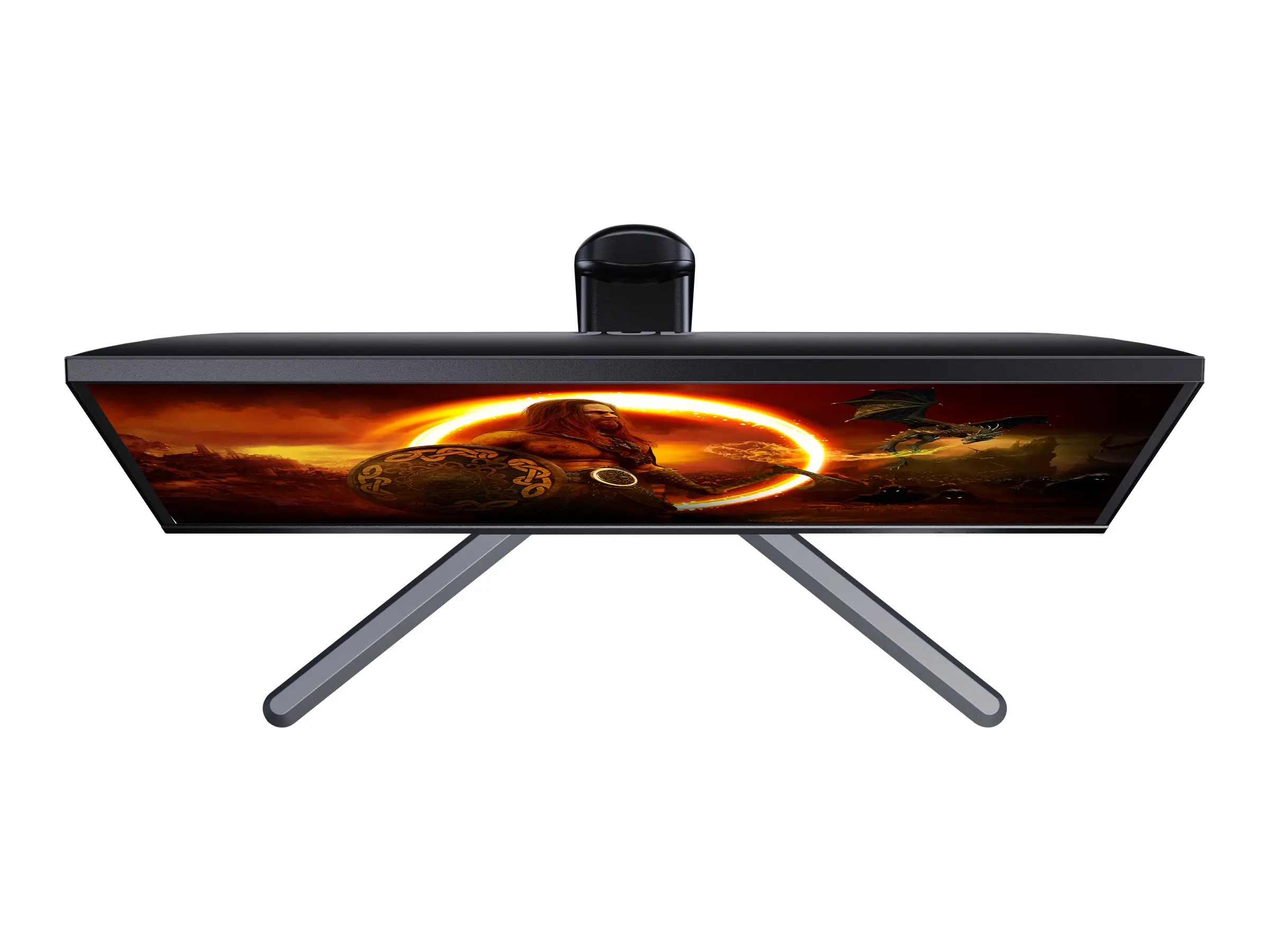 Монитор, AOC 25G3ZM/BK, 24.5" VA WLED, 1920x1080@240Hz, 1ms GtG, 0.5ms MPRT, 300cd m/2, 3000:1, 80M:1 DCR, AdaptiveSync, FlickerFree, Low Blue Light, Tilt, Height Adjust, Pivot, Swivel, 2xHDMI, DP, USB hub - image 6