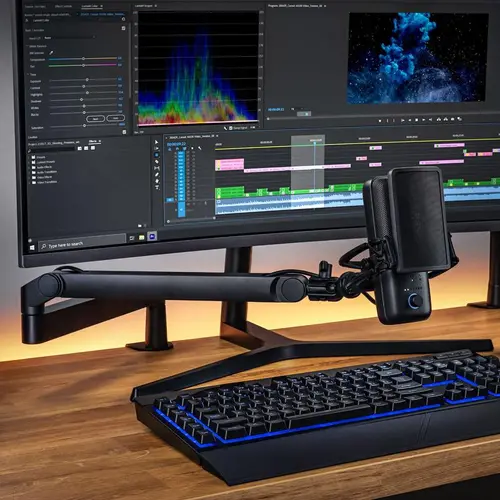Стойка за микрофон Elgato Wave Mic Arm LP, Черна - image 3