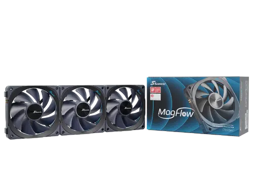 Ανεμιστήρας, SEASONIC MAGFLOW 1225 PWM/3PCS - 1