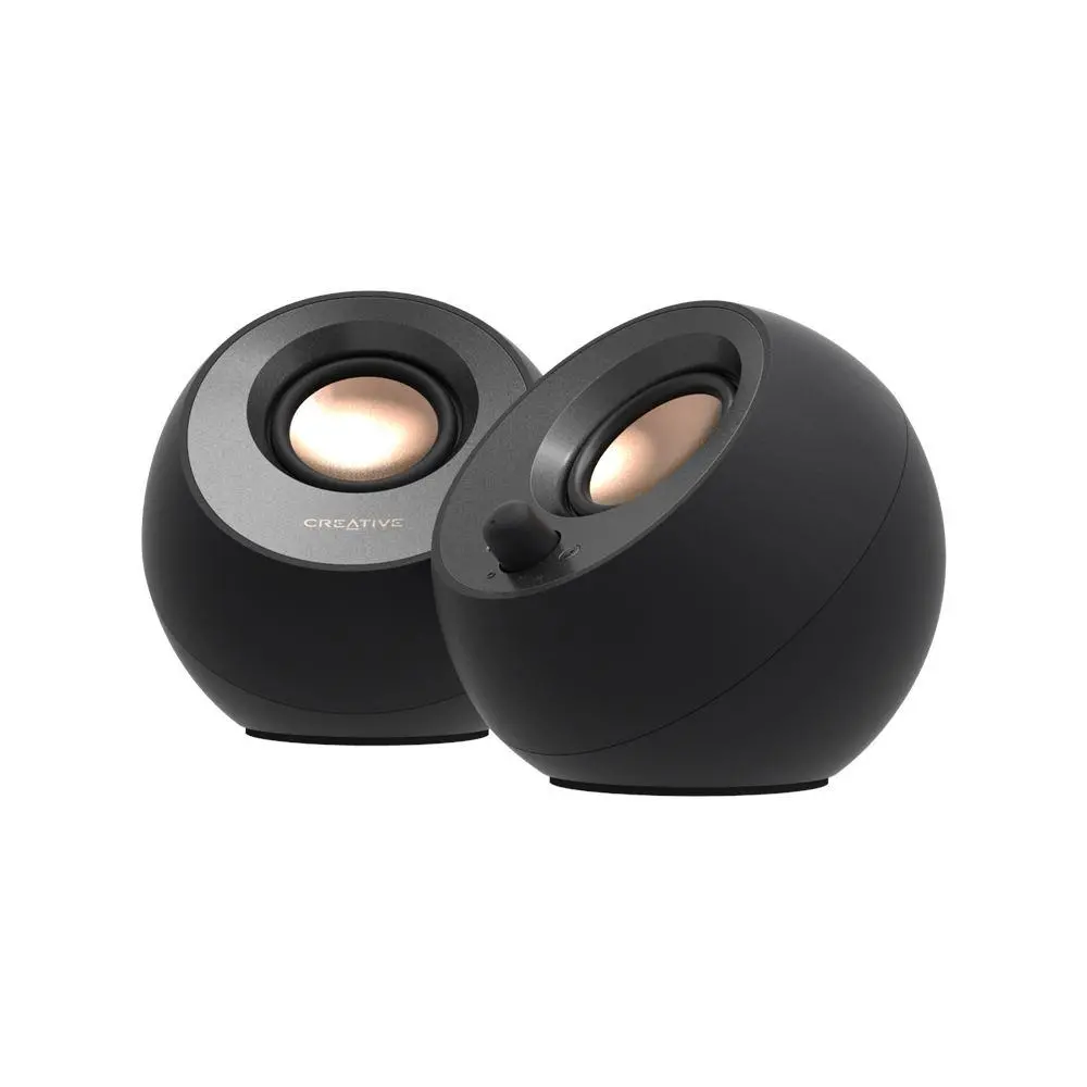 Озвучителна система Creative PEBBLE V3, USB-C, bluetooth,2 x 4W - image 1