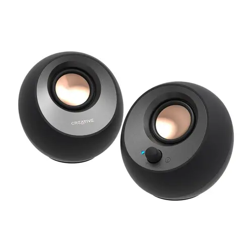 Sistem de boxe Creative PEBBLE V3, USB-C, Bluetooth,2 x 4W - 1