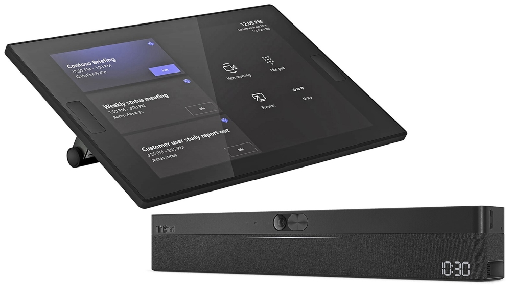Настолен компютър - всичко в едно, Lenovo ThinkSmart One Intel Core i5 vPro CPU (11th Gen) 8GB Memory, 256GB Storage, Touch console 10.1(16:10), 8 microphones, 3 years warranty + Lenovo Premier Support
