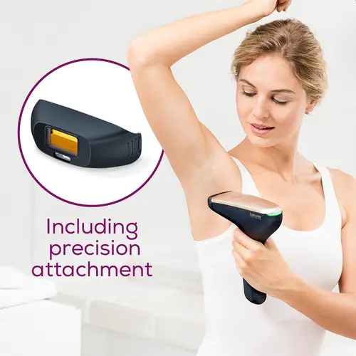 Aparat de epilare IPL, Beurer IPL 8800 Velvet Skin Pro, alimentat cu baterie, Flash automat, 4.5 cm2, 1 accesoriu 2 cm2, 600 000 de impulsuri, senzor - 7