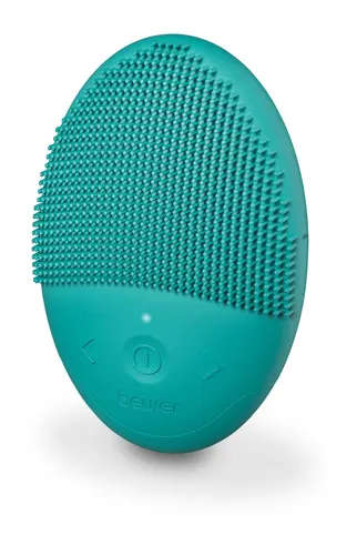 Aparat pentru față, Beurer FC 52 Laguna perie facială din silicon, funcție 2-în-1 - curățare profundă a porilor & masaj delicat, tehnologie - 2