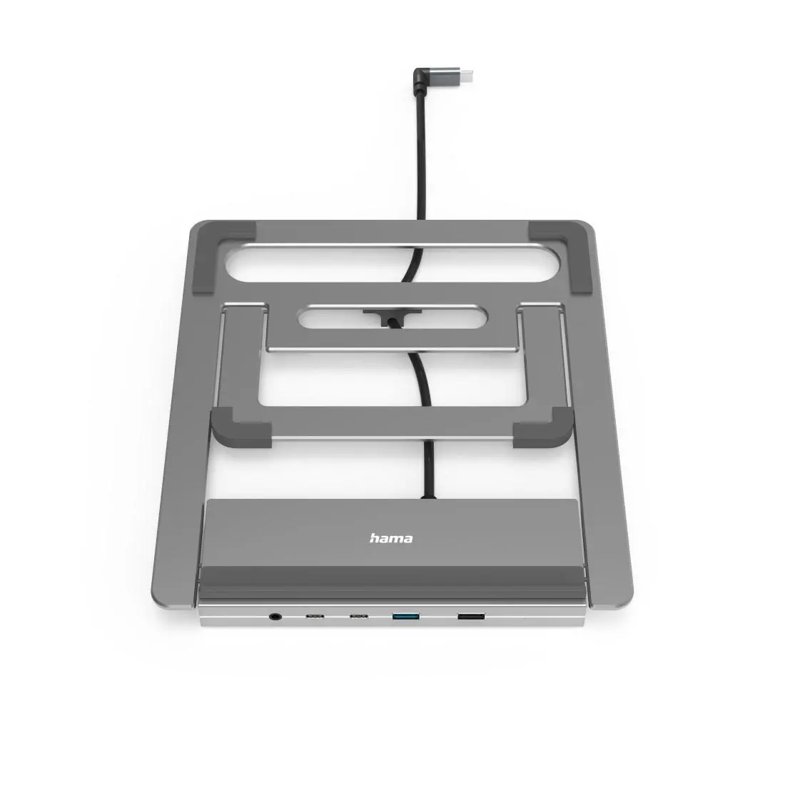 Docking station Hama "Connect2Office Stand" USB-C, Suport pentru laptop, 12 porturi - image 2