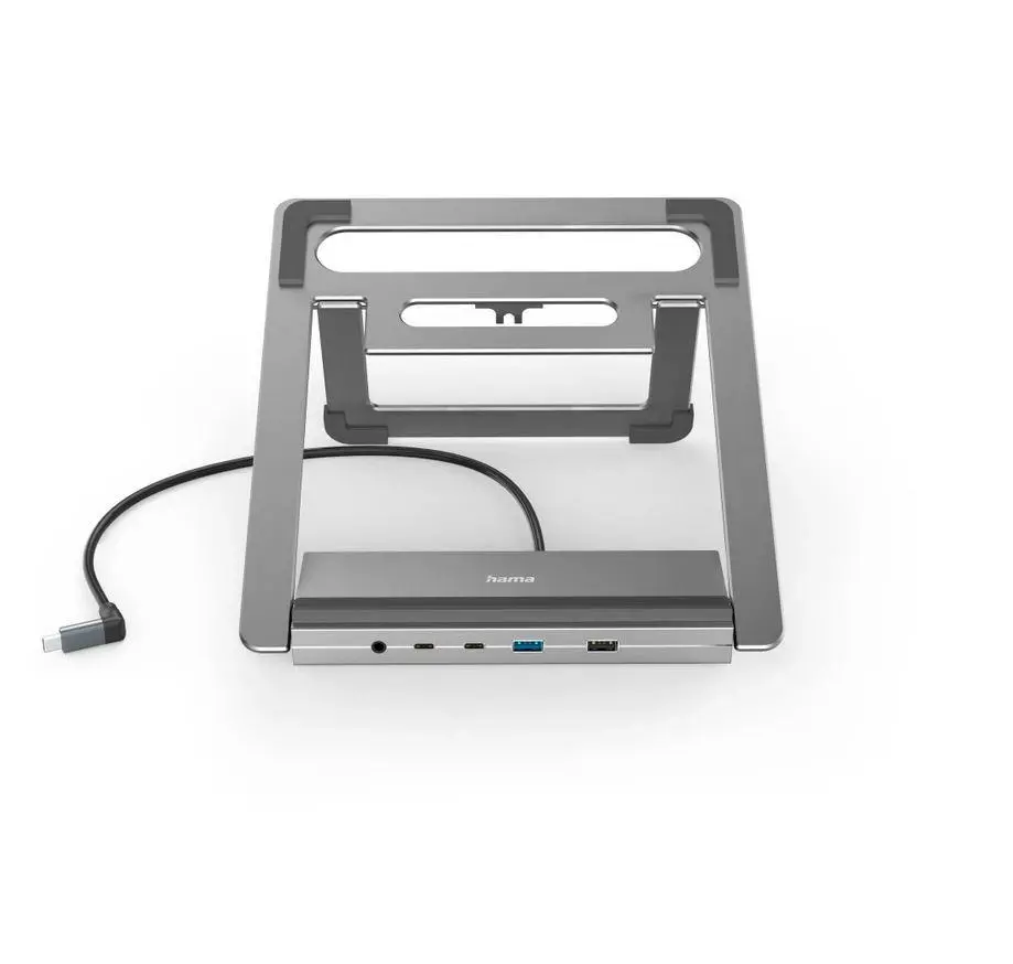 Docking station Hama "Connect2Office Stand" USB-C, Suport pentru laptop, 12 porturi - image 7