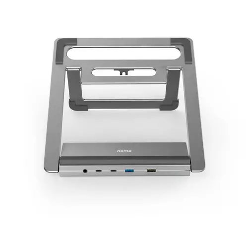 Докинг станция Hama "Connect2Office Stand" USB-C, Стойка за лаптоп, 12 порта - image 8