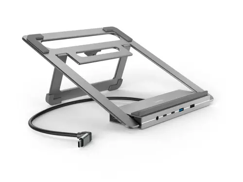 Docking station Hama "Connect2Office Stand" USB-C, Suport pentru laptop, 12 porturi - 1