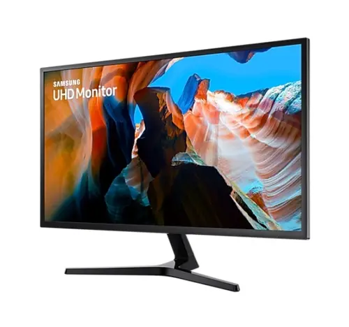 Монитор, Samsung U32J590U 32", UHD VA, FLAT, 4ms, 3840x2160, FreeSync, DP 1.2, 2xHDMI 2.0, 250cd/m2, 178°/178°, Tilt, Dark Blue Gray - image 1
