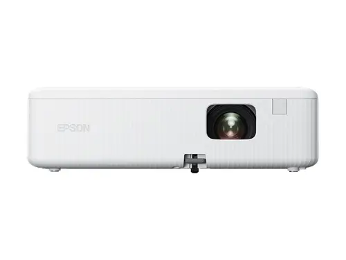 Мултимедиен проектор, Epson CO-FH01, Full HD 1080p (1920 x 1080, 16:9), 3000 ANSI lumens, 16 000:1, WLAN (optional), USB 2.0, HDMI, Lamp warr: 6000h, Warr: 24 months, White - image 2