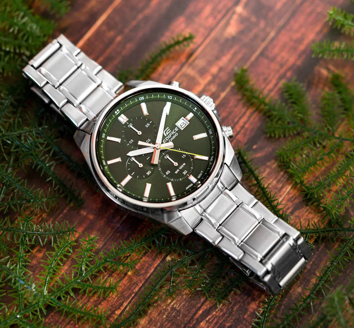 Мъжки часовник Casio Edifice Chronograph - EFV-610D-3CVUEF - image 1