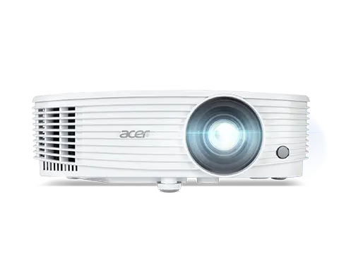 Мултимедиен проектор, Acer Projector P1257i DLP, XGA (1024x768), 4800 ANSI LUMENS, 20000:1, 2x HDMI, RCA, Wireless dongle included, Audio in/out, VGA in/out, RS-232,Bluelight Shield, LumiSense, Built-in 10W Speaker, 2.4kg, White
