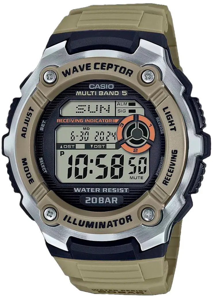 Ανδρικό ψηφιακό ρολόι Casio Wace Ceptor - WV-200R-5AEF