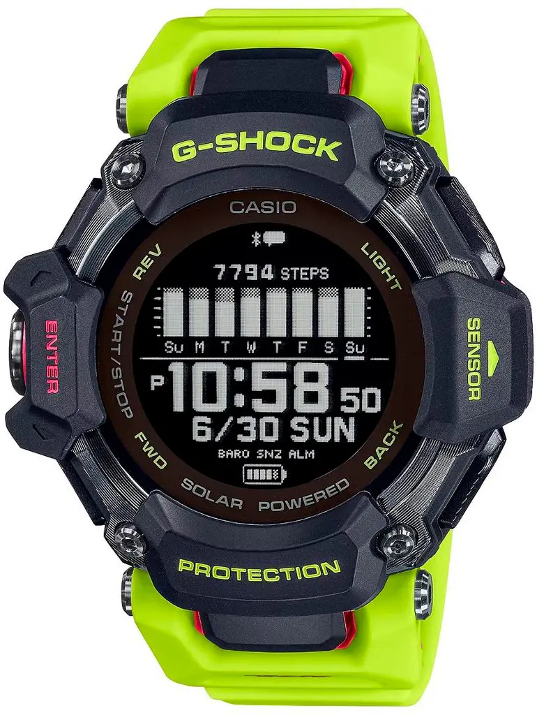 Мъжки часовник Casio G-Shock G-Squad - GBD-H2000-1A9ER