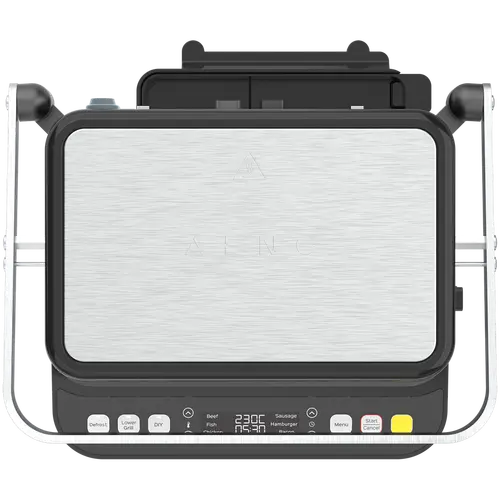 AENO ''Grătar electric EG5: 2000W, 2 moduri de încălzire - Grătar inferior, Ambele grătare, 6 programe presetate, Dezghețare, Unghi maxim - 5