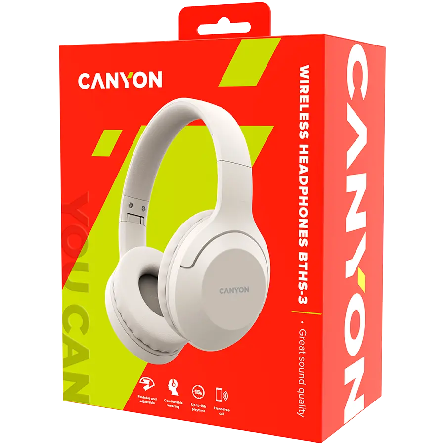 CANYON headset BTHS-3 Beige - image 4