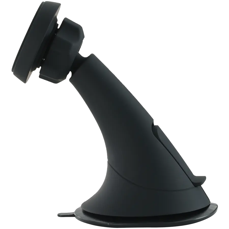 CANYON CH-6, Car Holder for Smartphones,magnetic suction function ,with 2 plates(rectangle/circle), black ,97*67.5*107mm 0.068kg - image 2