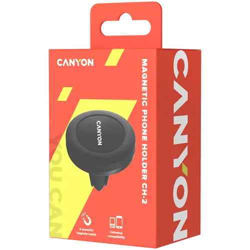CANYON βάση αυτοκινήτου CH-2 Vent μαγνητική μαύρη - 4