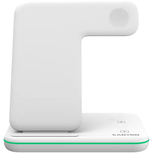 CANYON wireless charger WS-303 15W 3in1 White - image 1