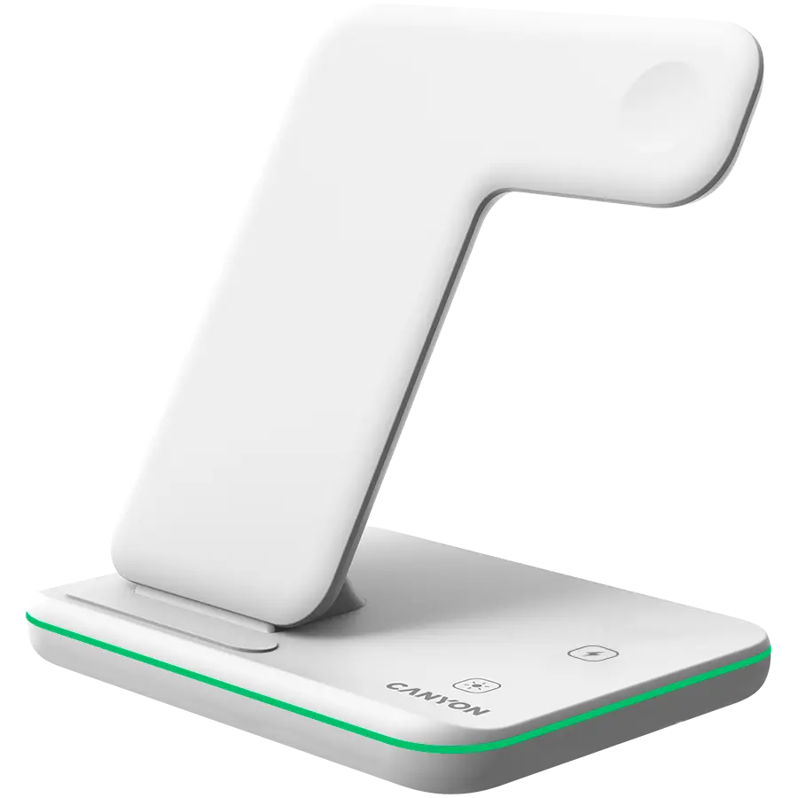 CANYON wireless charger WS-303 15W 3in1 White - image 2
