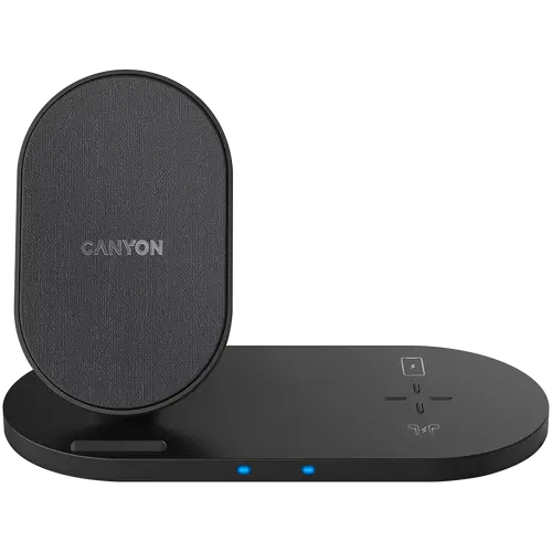 CANYON wireless charger WS-202 10W 2in1 Black