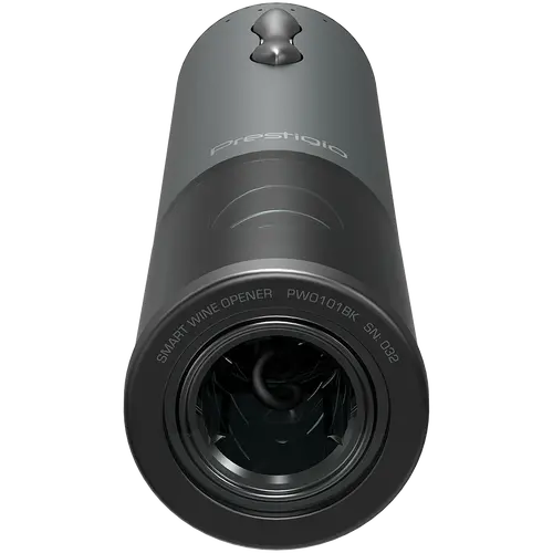 Bolsena, Electric wine opener with Prestigio Logo, aerator , vacuum preserver, Black color - image 4