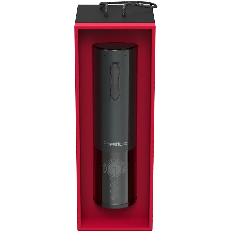 Bolsena, Electric wine opener with Prestigio Logo, aerator , vacuum preserver, Black color - image 7