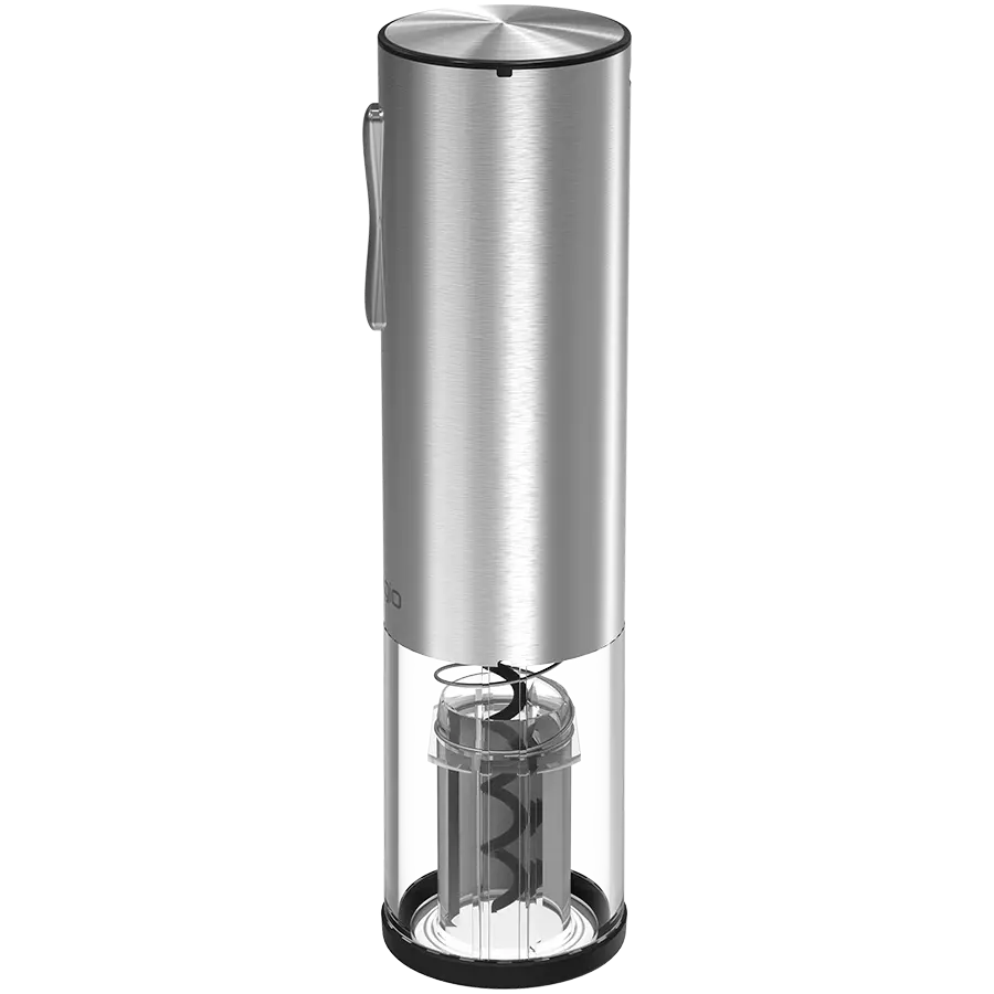 Nemi, Electric wine opener, aerator, vacuum preserver, Silver color - image 1