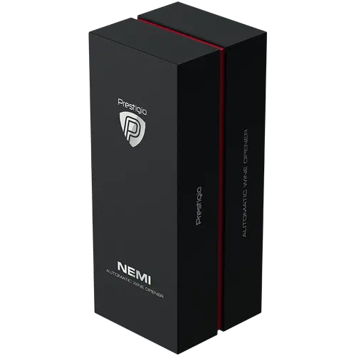 Nemi, Electric wine opener, aerator, vacuum preserver, Silver color - image 5