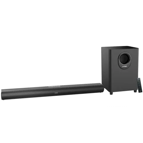 FENDA F&D HT-330 Soundbar τηλεόρασης 2.1 με ενσύρματο Subwoofer, 80W RMS (20Wx2+40W), ηχείο πλήρους εύρους: 50x90mm + Subwoofer 6.5'' - 1