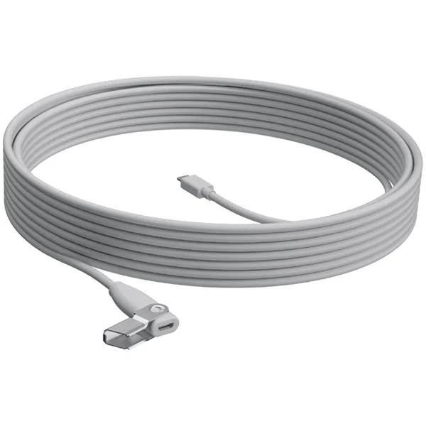 Кабел, Logitech Rally Mic Extension Cable Off White