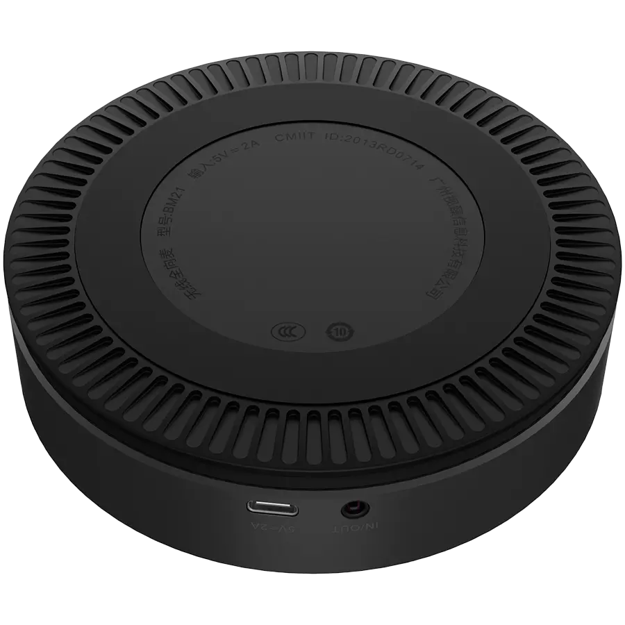 Prestigio Solutions Video Conferencing Speakerphone Alpha: 5W, 6 mic, 5m (Radius), Wireless charging, Connection via USB Type-C, AUX or BT4.2+EDR - image 1