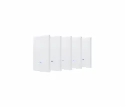 Ubiquiti 5-pack of UAP-AC-M-PRO-EU Networking Interface - (2) 10/100/1000 Ethernet Ports/Wireless Security WEP, WPA-PSK, WPA-Enterprise (WPA/WPA2, TKIP/AES)