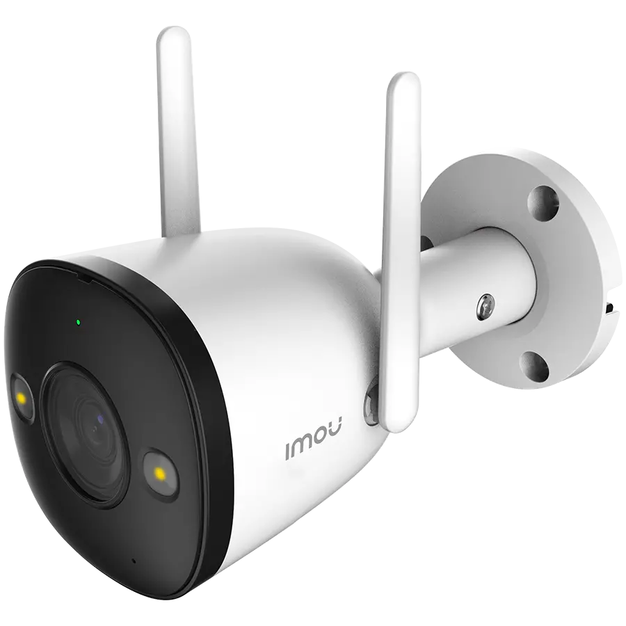 Imou Bullet 2, full color night vision Wi-Fi IP camera, 2MP, 1/2.8" progressive CMOS, H.265/H.264, 25fps@1080, 2.8mm lens, field of view 108°, IR up to 30m, 16xDigital Zoom, 1xRJ45,  Micro SD up to 256GB, Built-in Mic&Speaker, Motion Detection, IP67