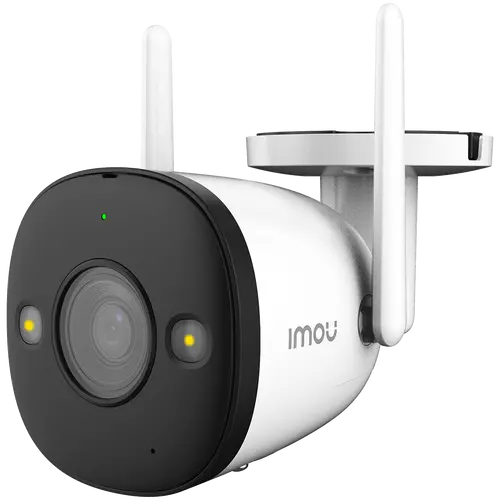 Imou Bullet 2, full color night vision Wi-Fi IP camera, 2MP, 1/2.8" progressive CMOS, H.265/H.264, 25fps@1080, 2.8mm lens, field of view 108°, IR up to 30m, 16xDigital Zoom, 1xRJ45,  Micro SD up to 256GB, Built-in Mic&Speaker, Motion Detection, IP67 - image 1