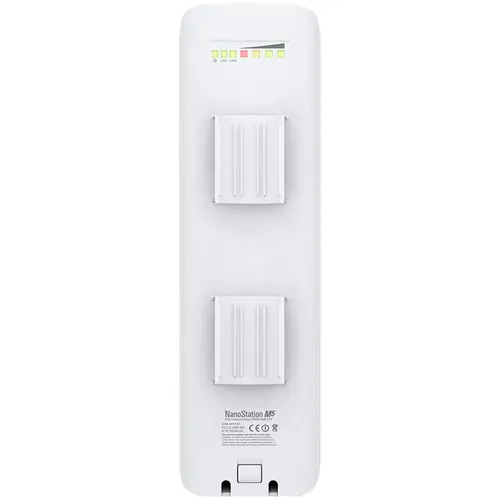 Ubiquiti NanoStation NSM5, 5 GHz, 150+ Mbps, range 15+ km, 16.1 dBi, Pole Mounting kit included, Power method - Passive Power over Ethernet,airMAX,EU - image 2