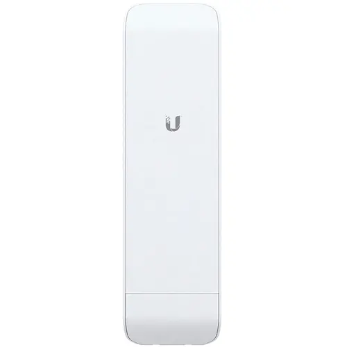 Ubiquiti NanoStation NSM5, 5 GHz, 150+ Mbps, range 15+ km, 16.1 dBi, Pole Mounting kit included, Power method - Passive Power over Ethernet,airMAX,EU