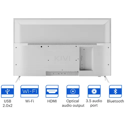 32', HD, Google Android TV, White, 1366x768, 60 Hz, Sound by JVC, 2x8W, 33 kWh/1000h , BT5, HDMI ports 3, 24 months - image 11