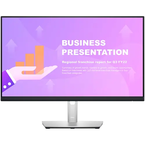 Monitor Dell Professional P2422HE 23.8” 1920x1080 IPS Antiglare 16:9, 1000:1, 250 cd/m2, 8ms/5ms, 178/178, DP 1.2, DP Out, HDMI 1.4, VGA, USB-C upstream, RJ-45, 4x USB 3.2 hub, Flicker-free, Tilt, Swivel, Pivot, Height Adjust (15cm), 3Y