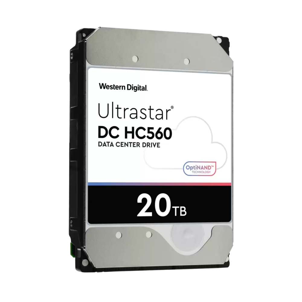 Твърд диск, Western Digital Ultrastar 20TB ( 3.5", 512MB, 7200 RPM, SATA 6Gb/s, 512N SE NP3 ) - image 2