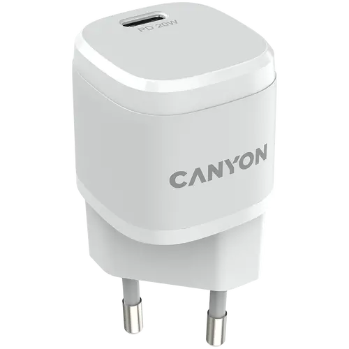 CANYON charger H-20-05 PD 20W USB-C White - image 1