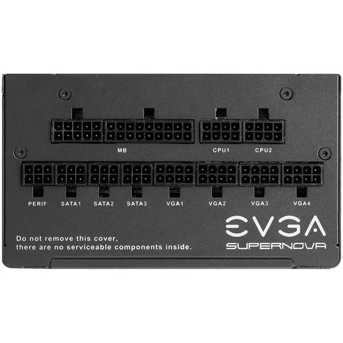 EVGA SuperNOVA 850 G6, 80 Plus GOLD 850W, Fully Modular, Eco Mode with FDB Fan, Includes Power ON Self Tester, Compact 140mm Size, 10 Year Warranty - image 2