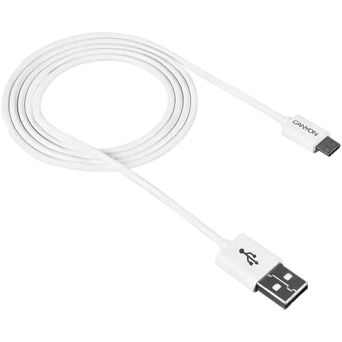 CANYON Micro USB cable, 1M, White