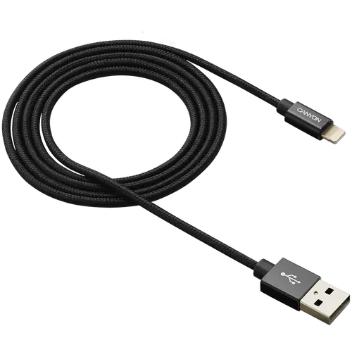 CANYON cable MFI-3 Lightning 12W 1m Black - image 2