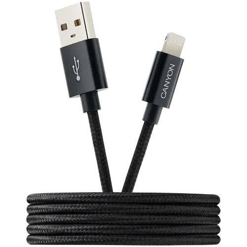 CANYON cable CFI-3 Lightning 5W 1m  Black - image 1