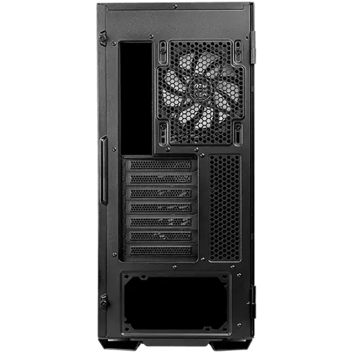MSI MPG VELOX 100P AIRFLOW, Mid-Tower, ATX/Micro-ATX/Mini-ITX, 2x USB 3.2 Gen 1 Type-A, 1x USB 3.2 Gen 2x2 Type-C, 1xAudio/1xMic, 4x 120mm Fans (1x ARGB), ARGB Hub, Mesh Front Panel, Vertical GPU Bracket (No Riser Cable Included), Temp Glass +4RGB st - image 3